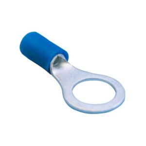 Wiring Connectors - Blue - Ring - 8mm - Pack of 50