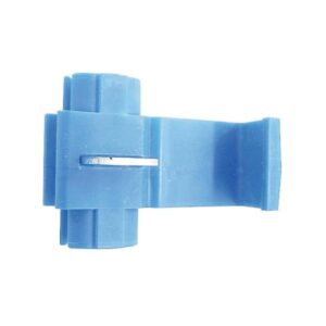 Wiring Connectors - Blue - Self-Stripping Tab - Pack of 2