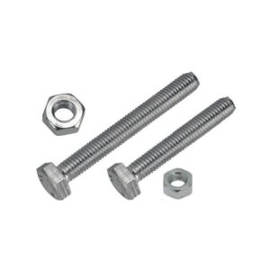 Set Screw & Nut - M6 x 40mm - Pack of 2