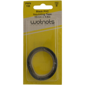 PVC Insulation Tape - Black - 19mm x 4.6m