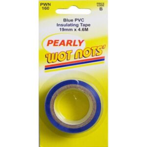 PVC Insulation Tape - Blue - 19mm x 4.6m