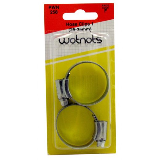 Hose Clips M/S 1 25-35mm - Pack of 2