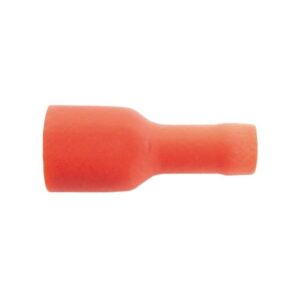 Wiring Connectors - Red - Female Slide-On - 6.3mm - Pack of 3