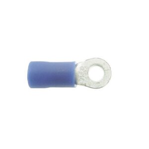 Wiring Connectors - Blue - Ring - 3.2mm - Pack of 4