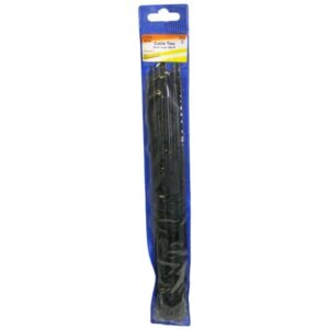 Cable Ties - Standard - Black - 300mm - Pack Of 20