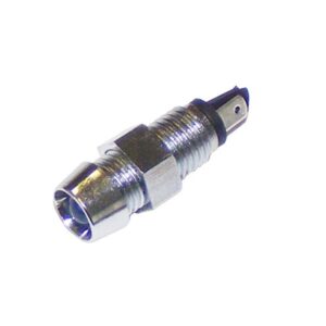 Warning Light - Chrome LED - Amber
