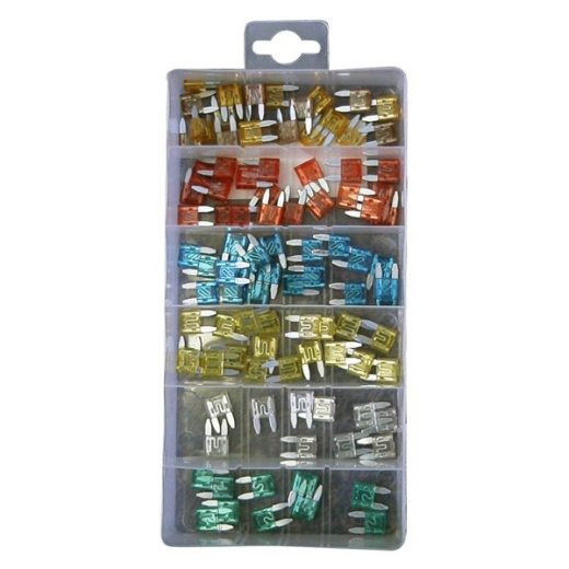 Fuses - Auto Mini Blade - Assorted - Pack Of 100