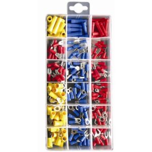 Wiring Connectors - Crimp Type - Assorted - Pack of 180
