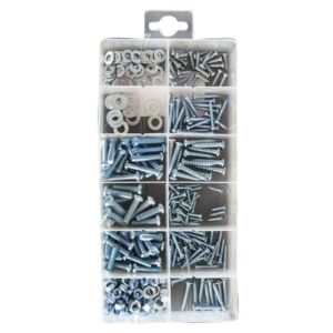 Screws Nuts & Washers - Assorted - Pack of 347