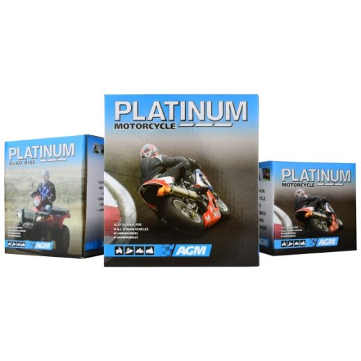 Motorcycle MF AGM Battery 12V - 12Ah - 150CCA