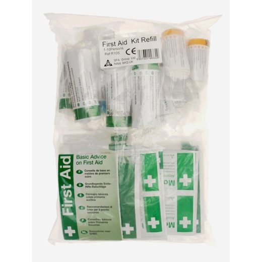 HSE First Aid Kit Refill - 1-10 Persons