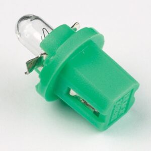 Miniature Bulbs - 12V 2W Bx8.5D - Panel (Green Base)
