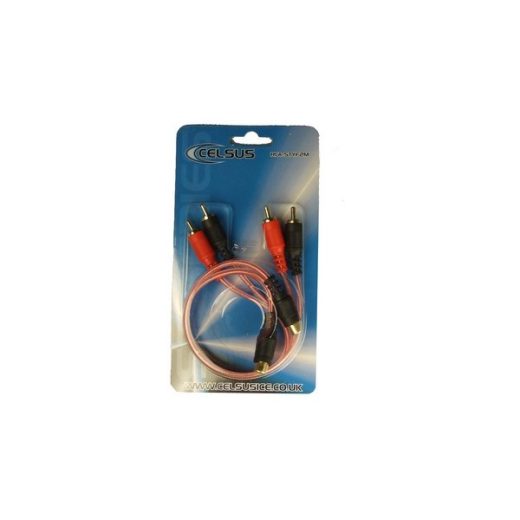 PHONO CABLE CONNECT ST Y LEADS FEM2MALE