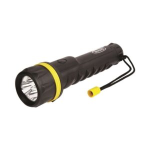Heavy Duty Rubber LED Torch - 50 Lumens