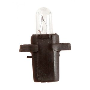 Miniature Bulbs - 12V 1.2W B8.3D - Panel (Black Base)