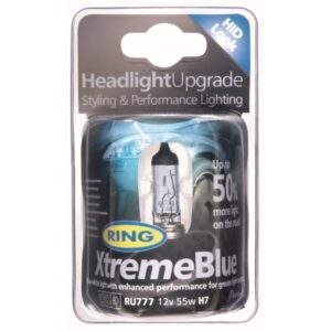 Halogen Headlamp - 12V 55W H7 Px26d - Xtreme Blue + 50%