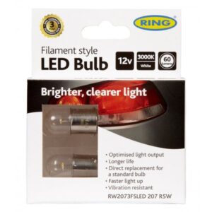 Filament Style LED - R5W 12V - 3000K