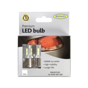 LED Bulb - 12V R5W/R10w 6000K-LED - Long Life