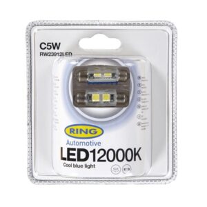 LED Bulb - 12V C5W 12000K-LED - Blue