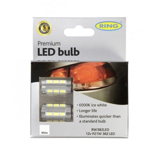 LED Bulb - 12V P21W 6000K-LED - Long Life