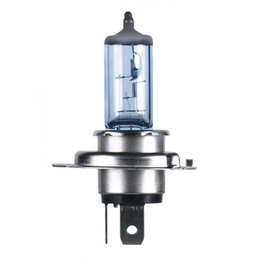 Halogen Headlamp - 12V 60/55W H4 P43t - Xtreme Blue +50%