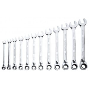 12 PIECE REV RATCHETING WRENCH SET 15 STND