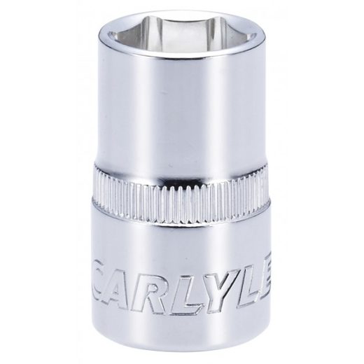 1/2DR 15MM 6PT CHROME SOCKET