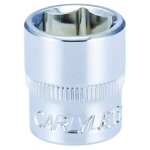 1/4DR 6PT CHROME SOCKET 15MM