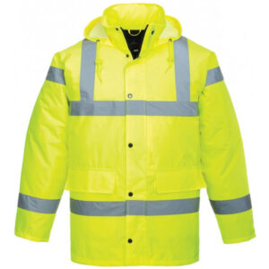 Hi-Vis Traffic Jacket - Yellow - Small
