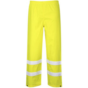 Hi-Vis Traffic Trousers - Yellow - Large