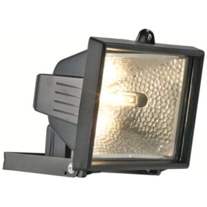 Eco Halogen Floodlight - Black - 400W