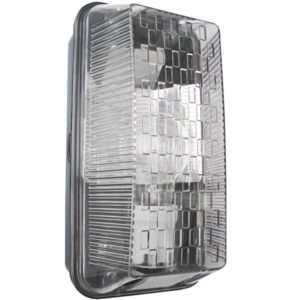 Rectangular Bulkhead Light - Black - 100W