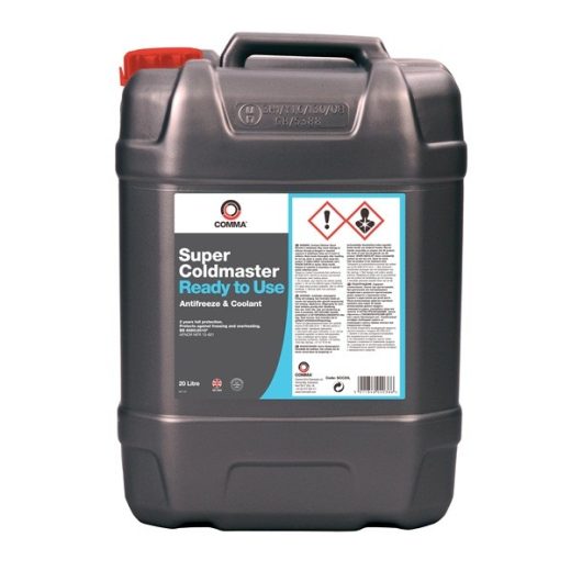 Comma Super Coldmaster Antifreeze & Coolant - Ready To Use 20L