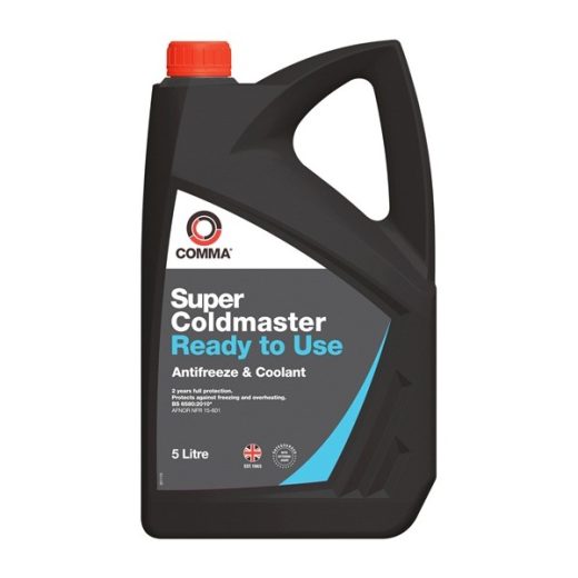 Comma Super Coldmaster Antifreeze & Coolant - Ready To Use 5L
