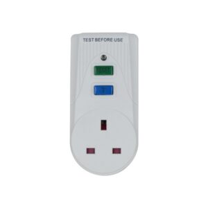 Plug In Power Circuit Breaker - White