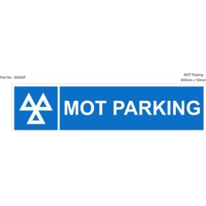 MOT PARKING 1MM FOAMEX 600MM X 150MM