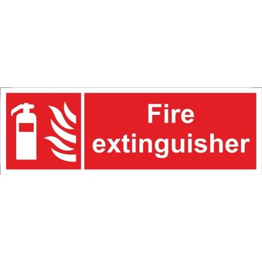 FIRE EXTINGUISHER SA 300X100MM
