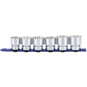 Standard Socket Set - Metric - 1/2in. Dr - 12 Pt - 6 Piece