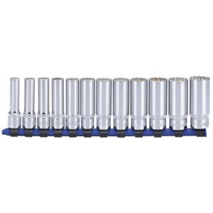 12 PC 3/8IN DR 12 PT DEEP SOCKET SET MET