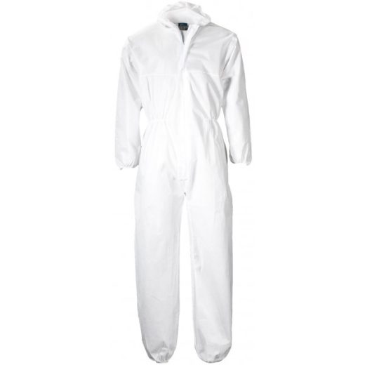 Disposable PP Coverall - White - Large
