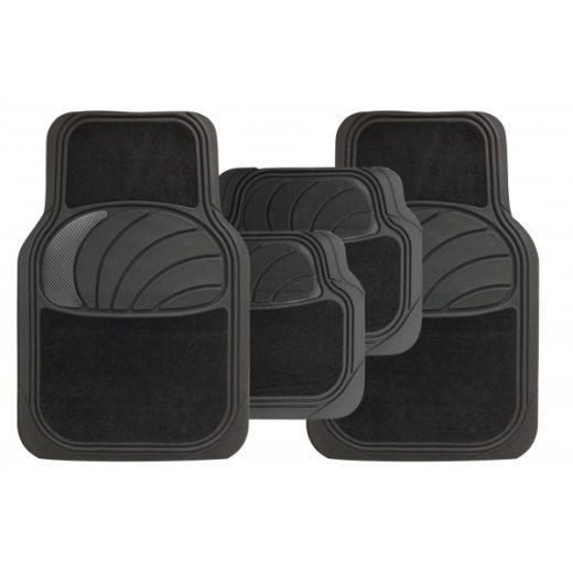 Combination Universal Mat Set - Azura - Carpet/Carbon - 4 Piece