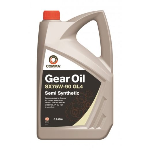 COMMA GEAR OIL SX75W90 GL4 5L