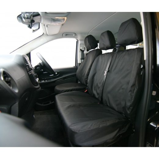 Van Seat Cover - Front Passenger Seats Double Cover - Mercedes Vito