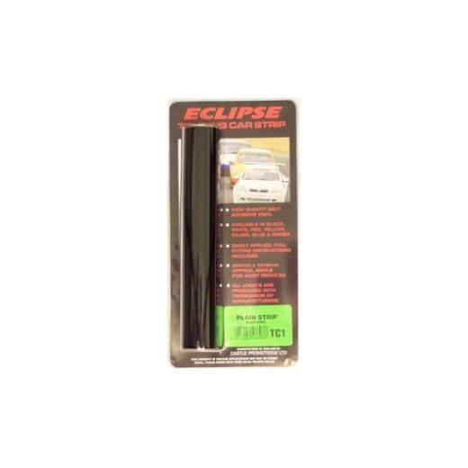 BLACK TOURING CAR STRIP