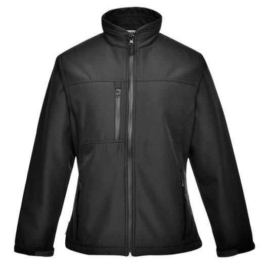 Charlotte Ladies Softshell Jacket - Black - XX Large