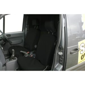 Van Seat Cover - Front - Black - Ford Transit Connect 2002-2013