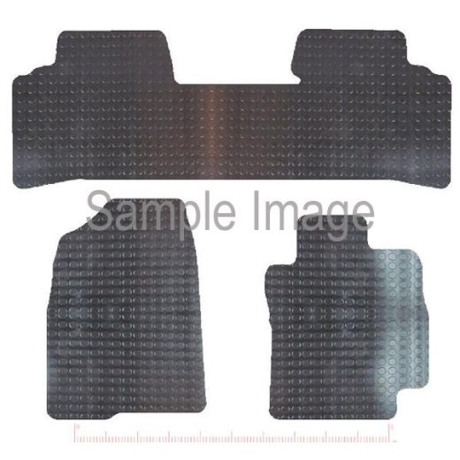 Rubber Tailored Car Mat - Toyota Prius Taxi version (2005-2009) - Pattern 3413