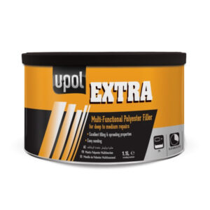 U-Pol Extra Polyester Filler No.2 Kit - 1.1 Litre