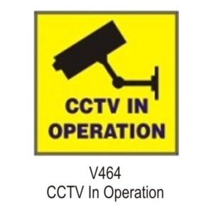CCTV IN OPERATION STICKER