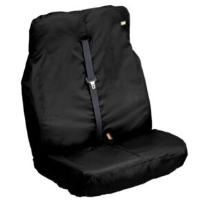 Van Seat Cover - Double - Black